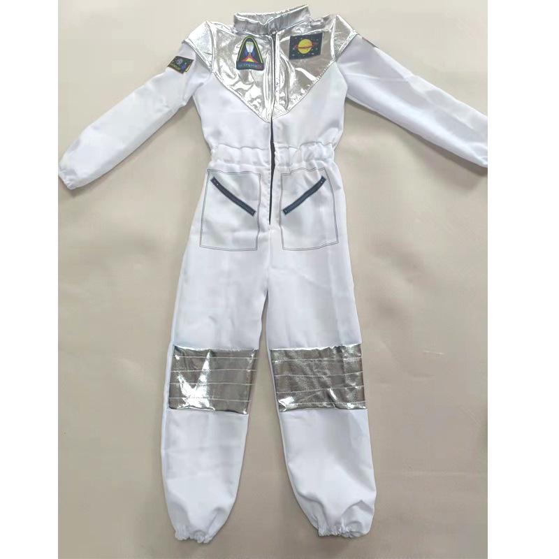 Kids' Astronaut Space Suit Costume for Performances and Halloween