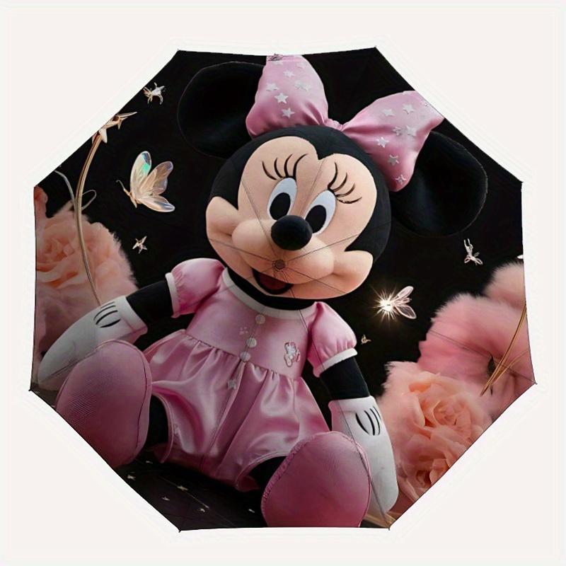 

1pc Minnie Mouse Automatic Umbrella 8-Bone Design Compact Gear for Outdoor Travel, , Perfect Gift for Friends Birthdays yy250809017