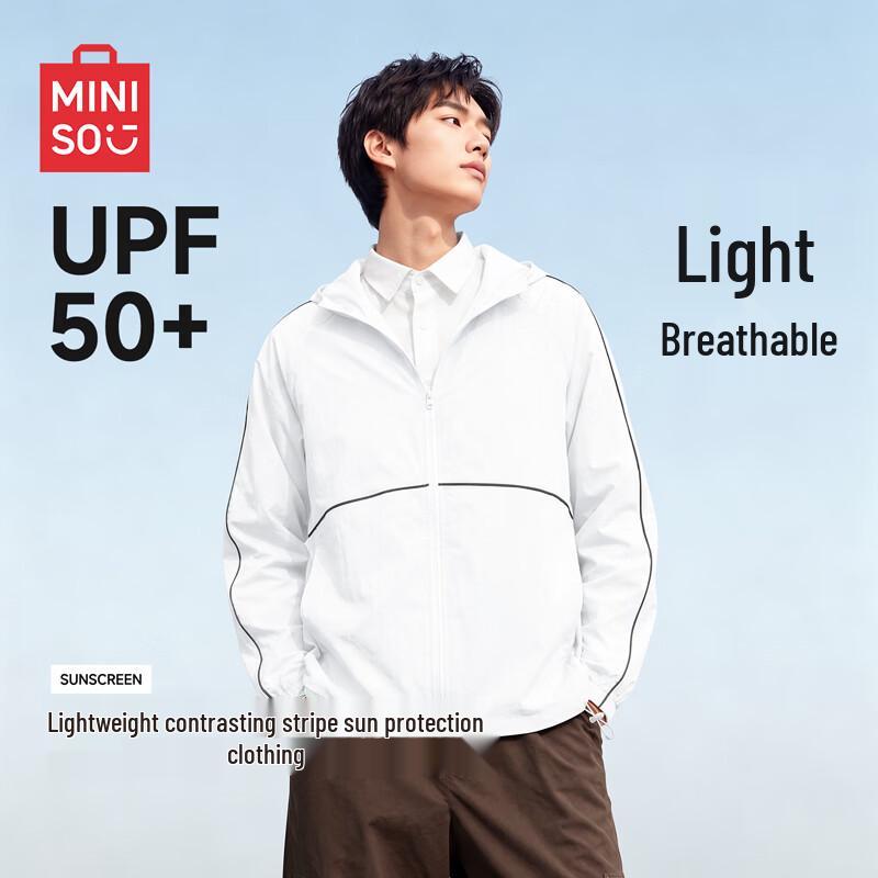 MINISO Men s UV Protection Cooling Sun Jacket XL