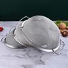 Stainless Steel Strainer Basket Fine Mesh Multi-Size Juice Rice Flour Sieve Large With Double Handles Food Filter Drainer