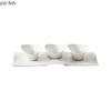 Solid Color Irregular Tableware Set Restaurant Dessert Sushi Bowl Soup Bowl Dipping Plate Molecular Cuisine Specialty Tableware