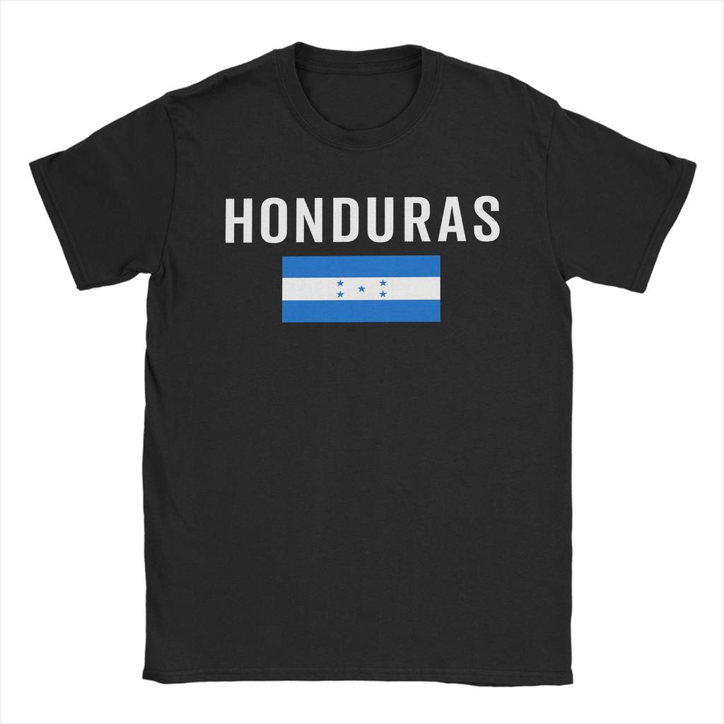 Unisex Honduras Flag T Shirts 100 Cotton Tops Awesome Short Sleeve Crew Neck Tee Shirt Printing TShirt