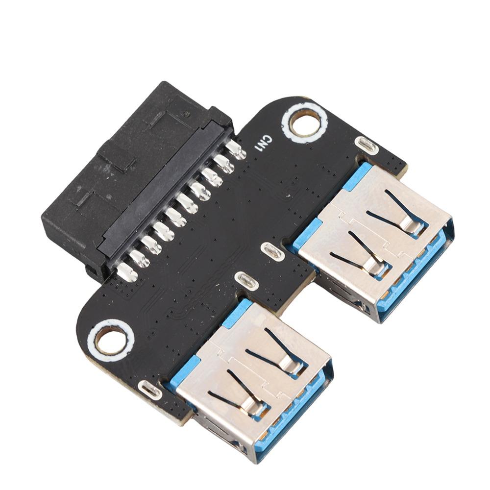Plug and Play USB Extension Adapter Dual Port Dual USB 3.0 Port Adapter Internal Expansion