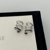 Fashionable Punk Non Piercing Layered Zircon Star Earrings For Men And Women Hip Hop Style Exquisite Creative Jewelry Gifts