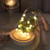 Bedside Lamp DIY Flower Night Light Soft Glow Easy To Install Realistic Looking LED Flower Night Light Home Decoration