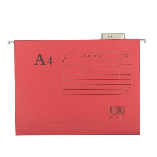 20Pcs Hanging File Folders Document with File Tabs Easy Identification Organizer Clip Board Assorted