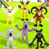 New 6 Pieces/set Of 99 Night Forest Character Statues, Owls, Goats, Wolves, Deer, 99Night Forest Toy Gifts