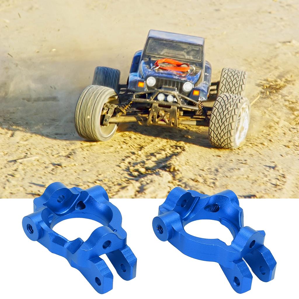 2PCS Metal Front C Hubs Caster Blocks Spindle Carrier for Losi Lasernut U4 1Celsius10 RC Car