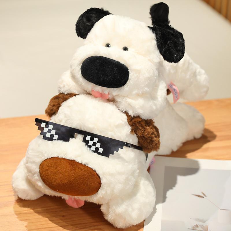 Cute Burger Wang Big Nose Dog Doll Good Night Puppy Plush Toy Children Sleeping Doll Give Girl Gifts