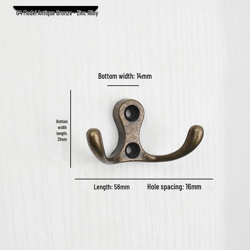 Nordic Black Wall-Mounted Shoe Cabinet with Coat and Hat Hooks