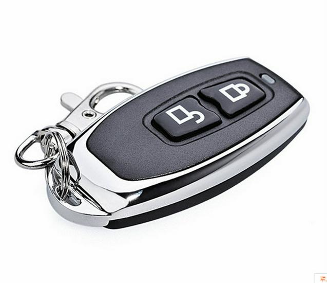 220V Single Channel Remote Switch + Metal 2-Key Interlocking Remote Control