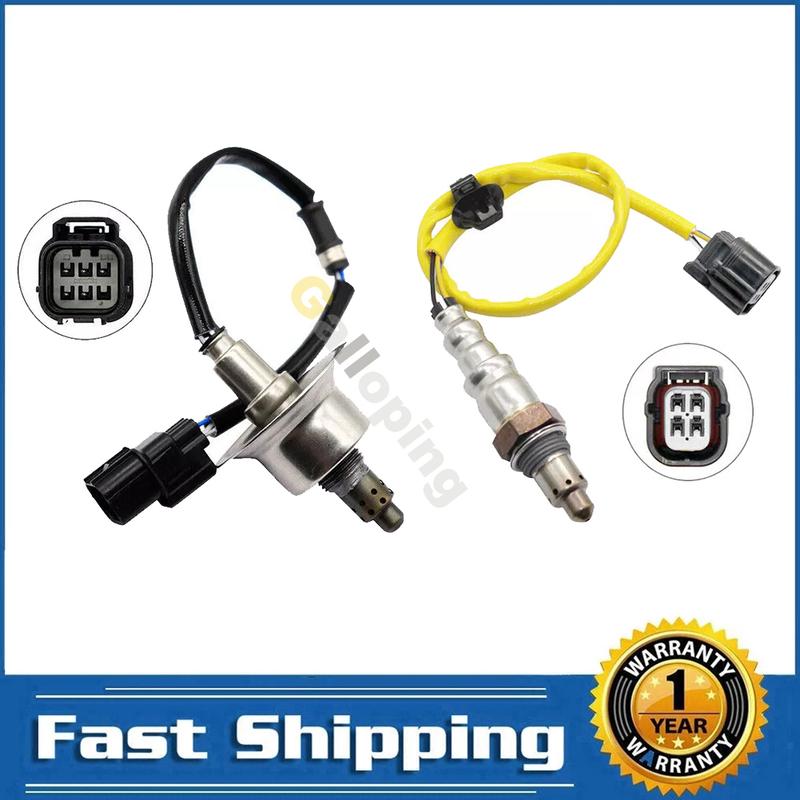 

2pcs O2 Oxygen Sensor 1 2 for Honda 2016 2017 2018 Civic 2017 2018 CR-V 1.5L Upstream Downstream Front Rear