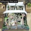 3D Anime Genshin Impact Ložní souprava, Povlak na přikrývku Přikrývka Ložní souprava Povlak na peřinu Povlak na polštář, Velikost King Queen Twin Chlapci Dívky Dospělí