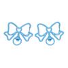 5pcs/lot Colorful Butterfly Shape Lobster Clasps Swivel Keychain Alloy Metal Key Hooks For Jewelry Making Supplies Crafts