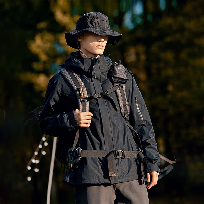 Toluozhe Suzaku Men s 3-in-1 Hardshell Outdoor Jacket S