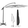 Parasol Waterproof Cover Rod Cantilever Umbrella Outdoor Patio Garden Black