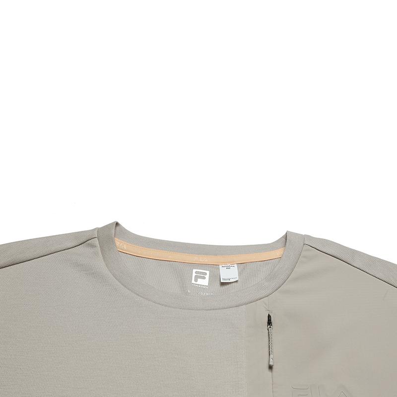 Fila Explorer Urban Simple Casual Versatile Comfortable Lightweight Breathable Round Neck Short Sleeve T-Shirt Women T-Shirt A11W538105F-LK