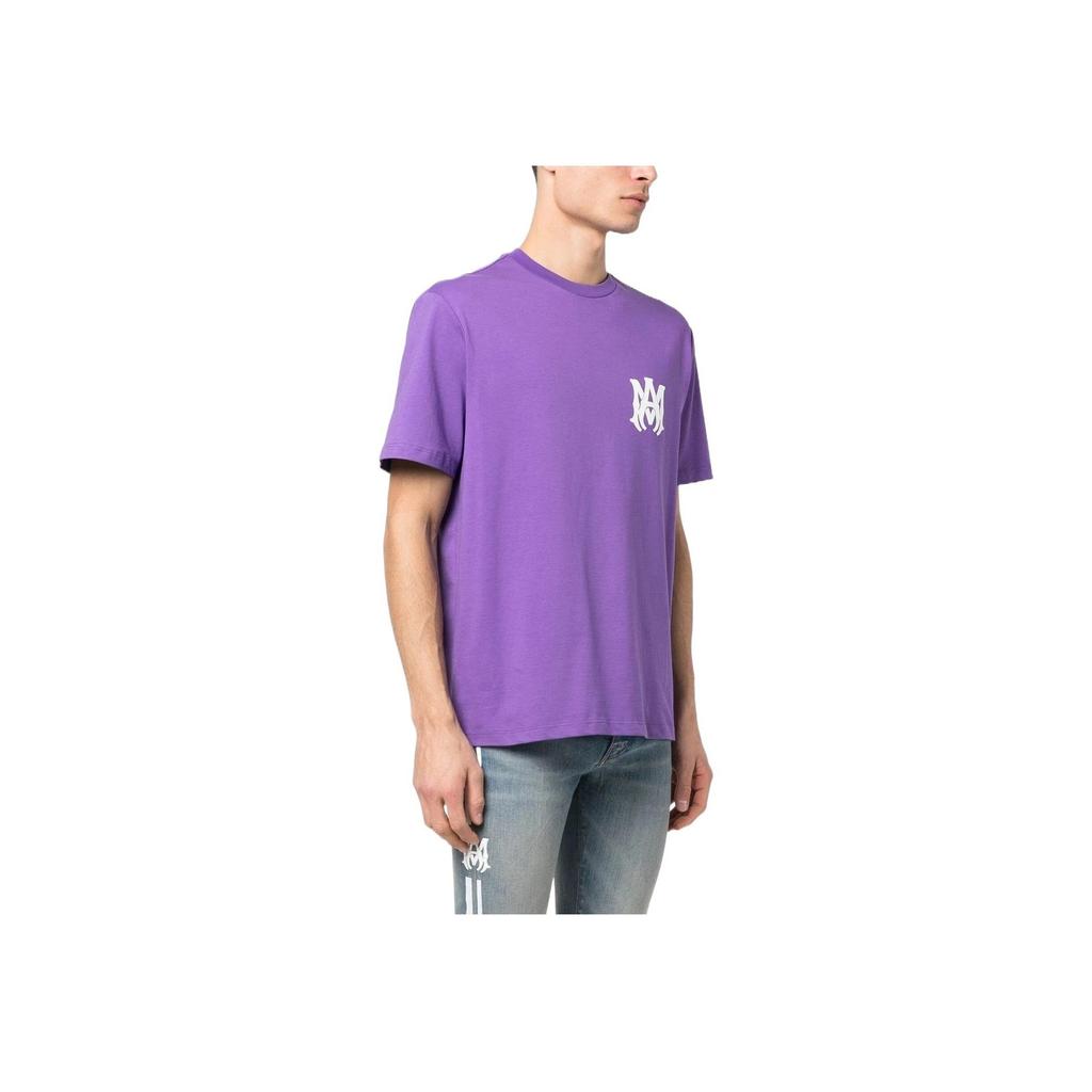 AMIRI MA Logo T-Shirt Purple Men Streetwear PS23MJL015-510