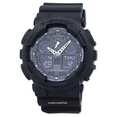 Ceas pentru bărbați G-Shock GA-100-1A1 GA100-1A1 rezistent la șocuri 200M