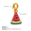 Fashion summer seaside wind DIY castle mushroom multi-element bikini buckle pendant cute enamel accessories