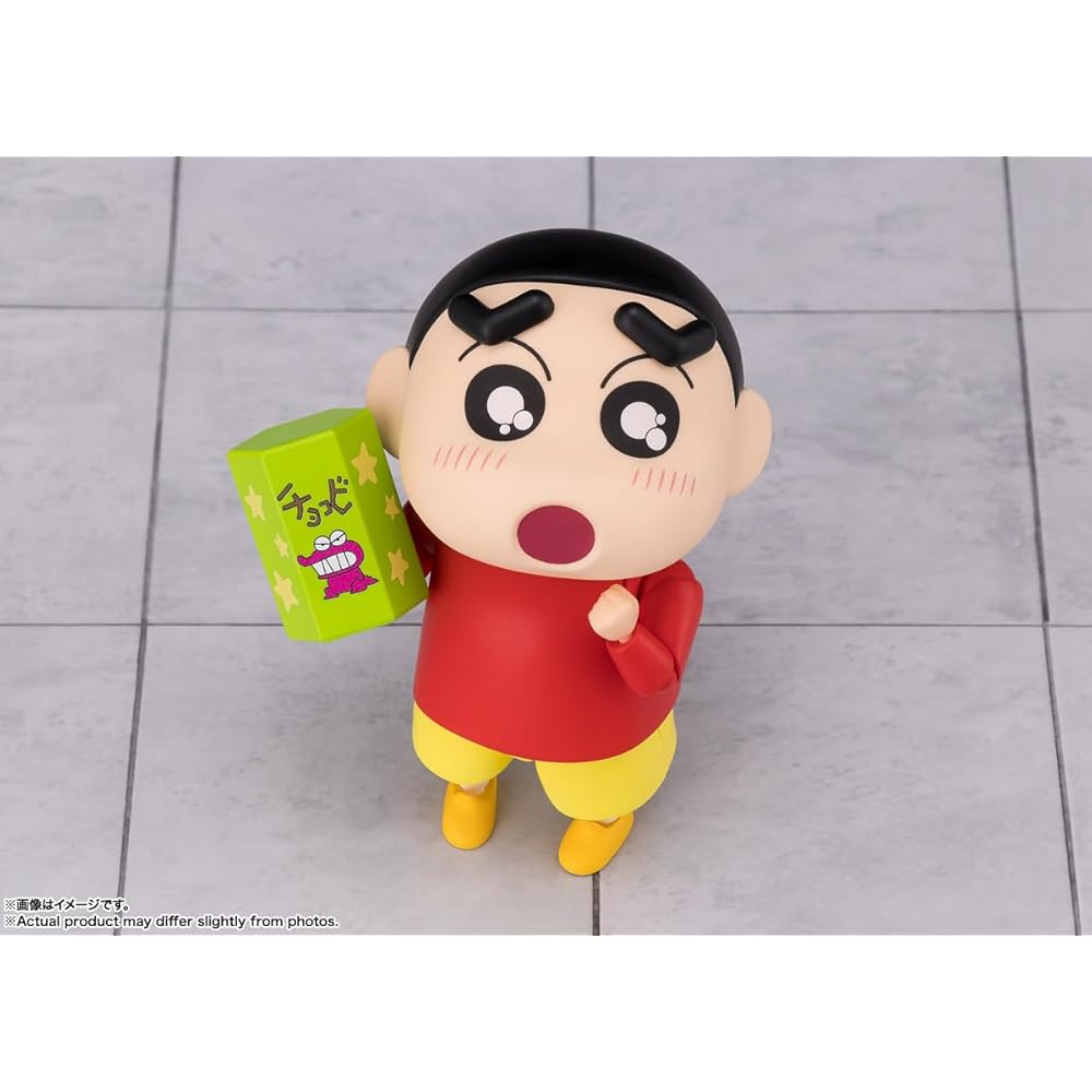 TAMASHII NATIONS S.H. Figuarts Crayon Shin-chan Shinnosuke Nohara 85mm PVC ABS Bemalte Actionfigur
