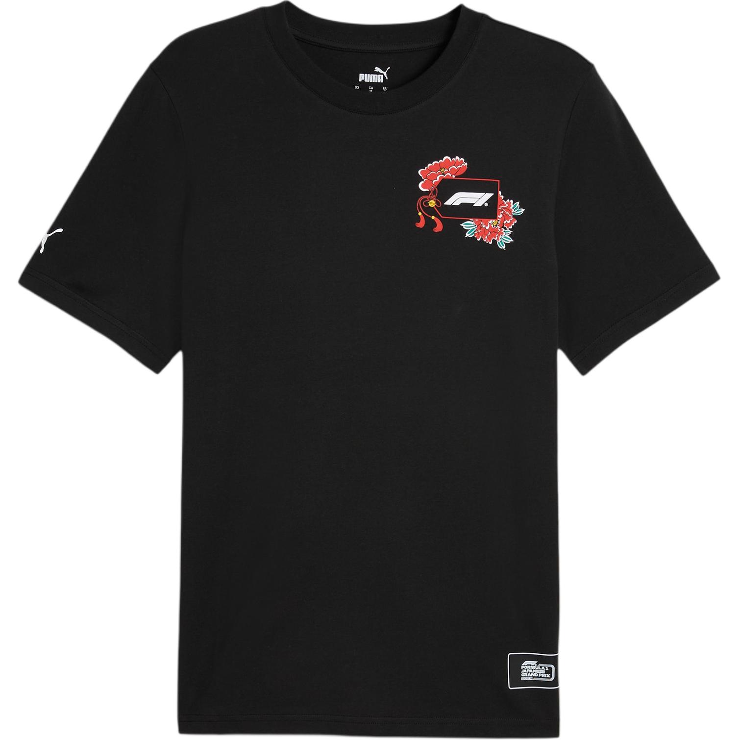 

New PUMA F1 FW24 T Shirt Men s Black 628316-01 L