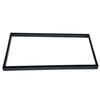 New Radio Panel Ultra-thin 1pc 2 DIN Black Dashboard