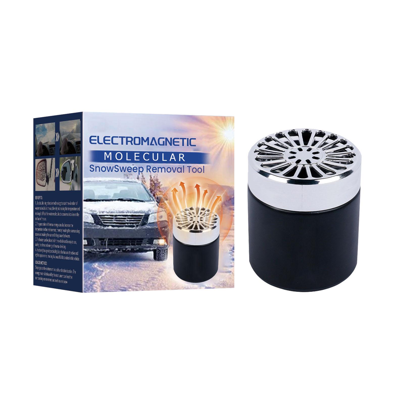 

A Quick And Convenient Snow And Fog Removal Device For Car Windshields, As Well As An Ice Removal Heater. One Size чёрный