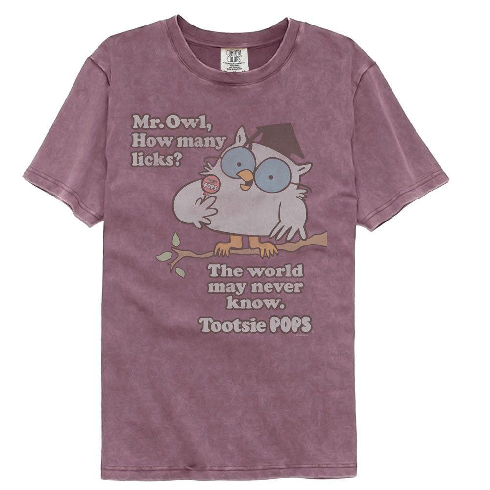 Tootsie Pops How Many Licks Berry Comfort Colors Brands Shirt XL