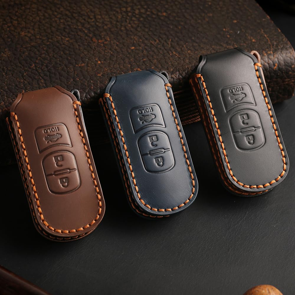 New Key Case Mazda Series Exclusive Leather Key Key Key Smart Key Case with Custom Key Case [LEXLEY Released] CX-5 KE/KF Case, Cover, Holder, CX-5