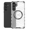 Samsung A55 Transparent Heat Dissipation Protective Case with Honeycomb Magnetic Design for S26 Ultra