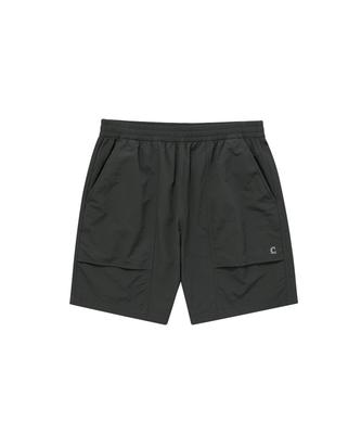 Utility Nylon Shorts Charcoal