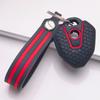 Key Cover for CFMOTO 450MT Mt450 450SR 650SR 700CLX 800MT 650MT 800NK with Keychain Honeycomb Texture Racing Stripe Motorbike Key Sleeve Accessory