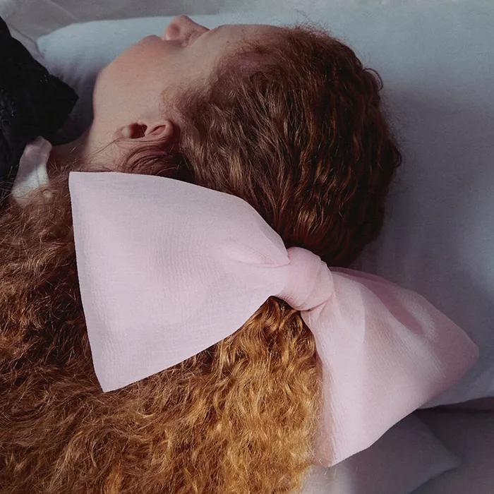 [Elizabeth Moments] Large Chiffon Ribbon Hair Pin