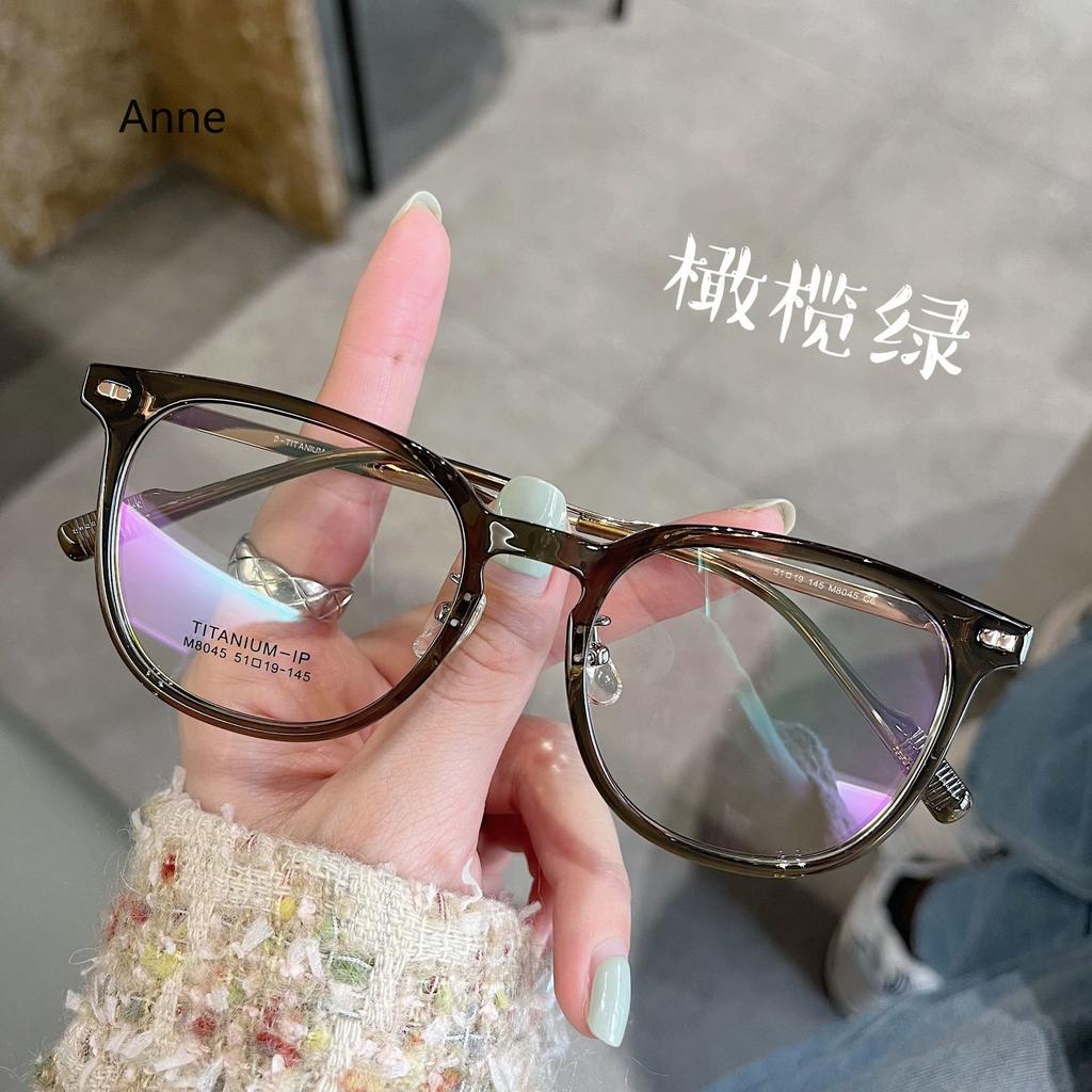 Fashion Myopia Glasses Anti-blue light Nearsighted Glasses for Men Women Finished Optical Spectacle Eyeglasses Diopter