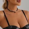 Y2K Necklaces Heart Pendant Choker For Women Multilayer Neck Collier Party Jewelry Gift