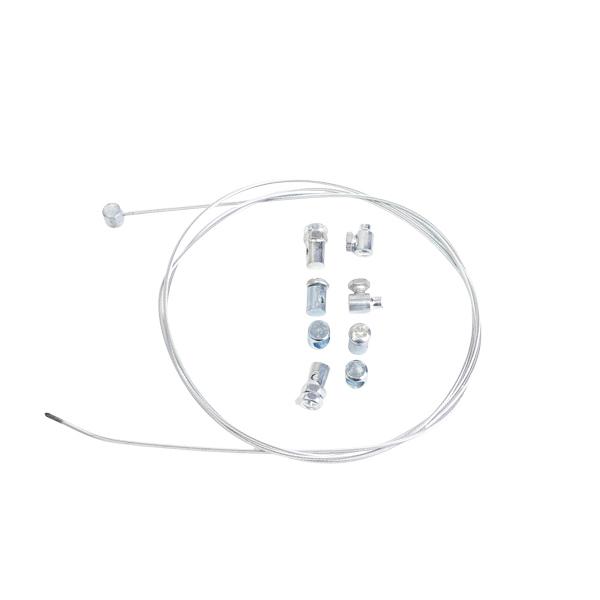 

Motorcycle Throttle Clutch Cable Repair Kit Solderless Nipple with Sleeve Nut Set for Cable Lawnmower Lawn Mower Parts 1set