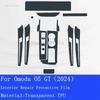For Omoda O5 GT 2024 Hybird Car GPS Navigation  Film LCD Screen TPU Protective   Protector Decoration Stickers