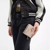 Coach Snap Wallet Ogo Coated Canvas Wallet Women's Gold and Sand Gold and Sand Color
