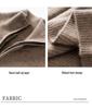Women's High-Neck Cashmere Sweater - 2025 Autumn/Winter Collection, Half-Zip, Loose Fit, Warm, High-End Knitwear