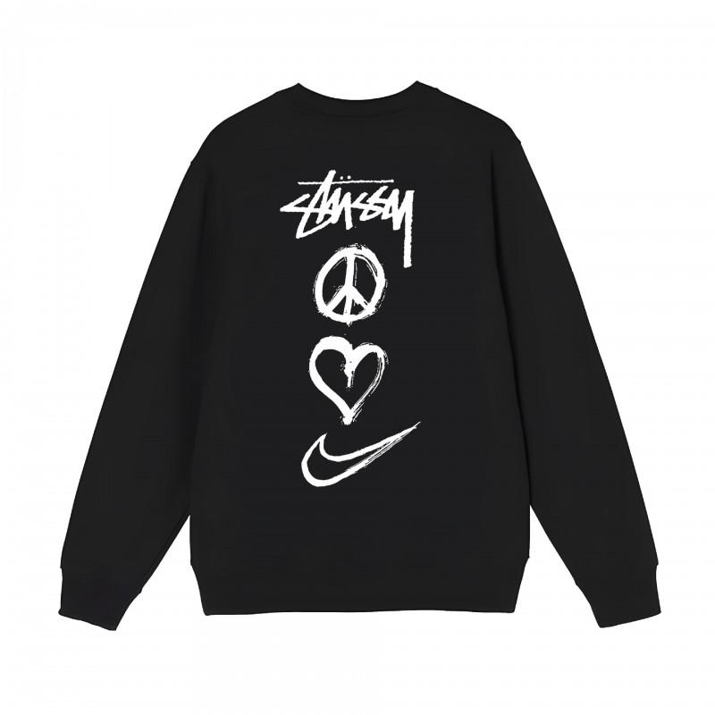Unisex Cotton Graphic Print Hoodie Loose Fit Streetwear Pullover Sweatshirt Fall