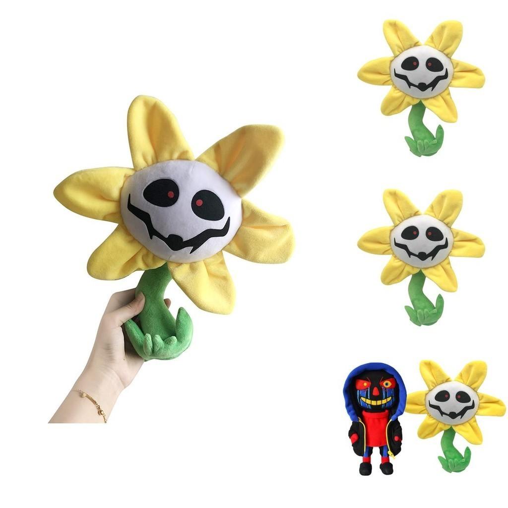 Deltarune Undertale Zombies Boss Flower Plüschfigur, weiche und farbenfrohe Stoffpuppe für Fans