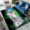 1pc General-purpose Rug, White Ghostbuster Character Printed Area Rug, Comfortable Office Chair Carpet, Home Entrance Floor Mat