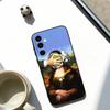Humorous M-Mona L-Lisa Art Phone Case For Samsung Galaxy A73,A72,A71,A70,A53,A52,A51,Soft Black Cover