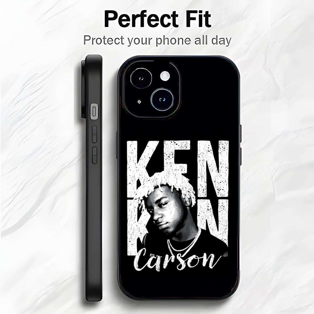 Modern Trap Singer K-Ken Carson Phone Case Phone Case Soft Packaging Lightweight For iPhone17 16 15 14 13ProMax
