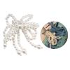 Elegant Butterfly Bowknot Pearl Rhinestones Heel Chain Shoe Charm Clips for Fashionable Women Ladies Stylish Outfits