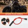 UXCELL 2 Pcs Spark Plug Wire Ignition Coil Cable for Harley Davidson Sportster 883 1200