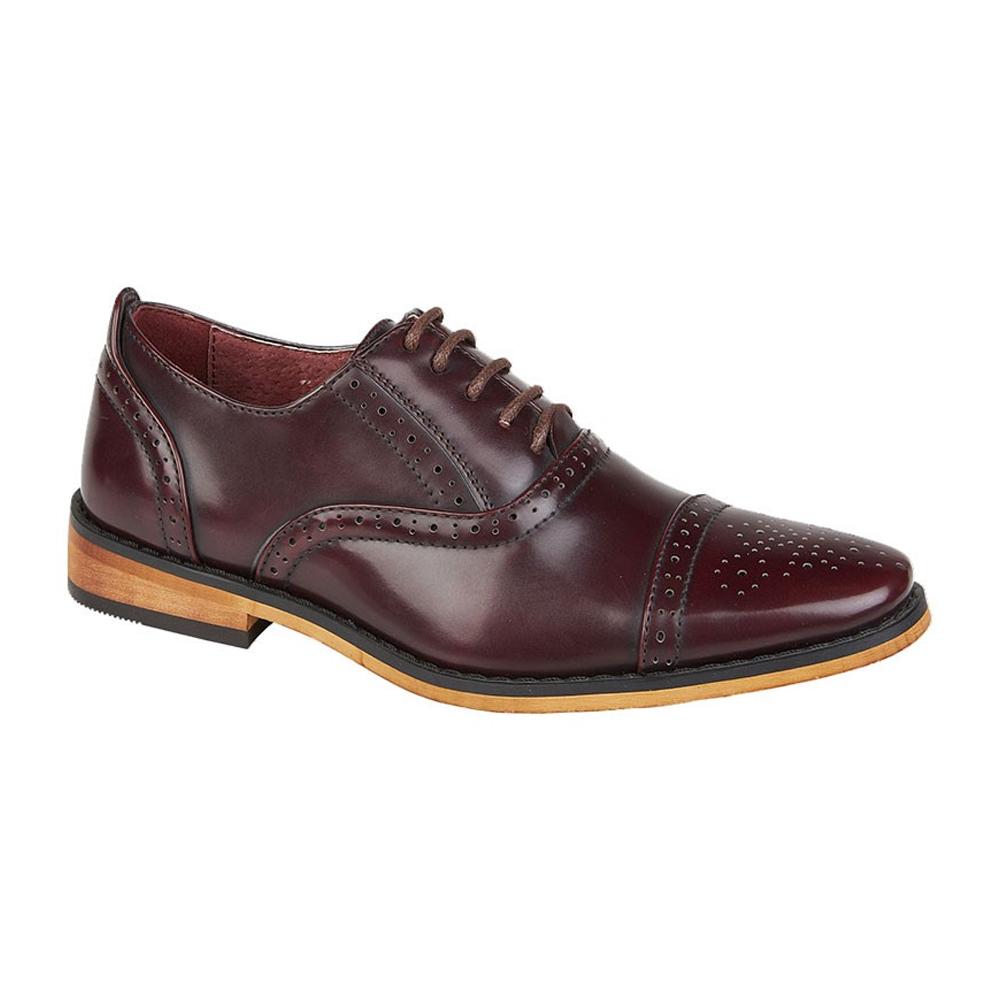 Goor Kinder-Oxford-Brogue-Schuhe aus Spitze mit Kappe für Jungen