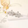 Modern Alloy Cold Dull Style Fivepointed Star Ear Jewelry For Ladies