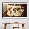 Spice Themed World Map Pictures ,Poster Wall Hanging Tapestry,Study,Geographical,Tourism/Education Tool,Room Decor